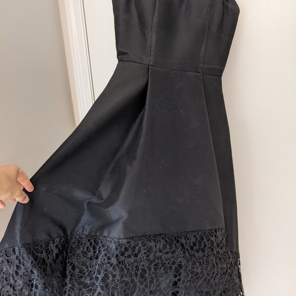 Betsy & Adam Black Evening Gown - Picture 5 of 7